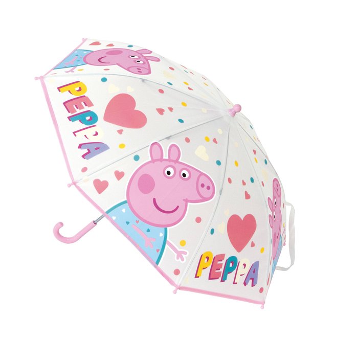PARAGUAS INFANTIL MANUAL 46 CM PEPPA PIG CO