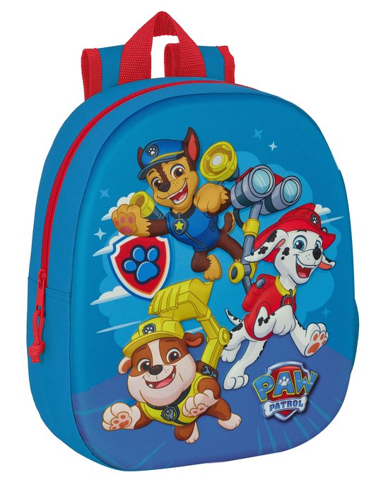 MOCHILA GUARDERIA 3D REDONDA PATRULLA CANIN