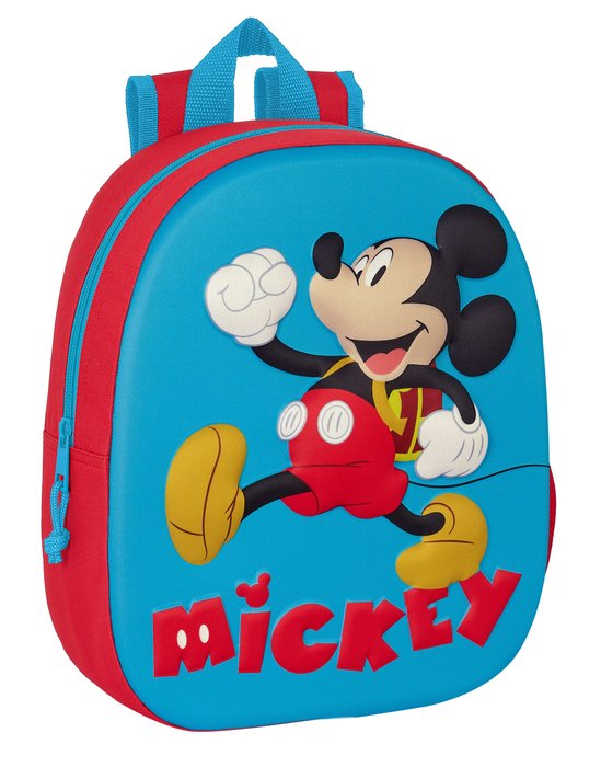 MOCHILA GUARDERA 3D REDONDA MICKEY