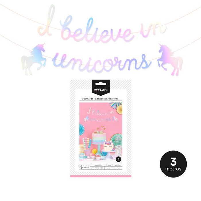 GUIRNALDA BELIEVE IN UNICORNS IRIDISCENTE 3