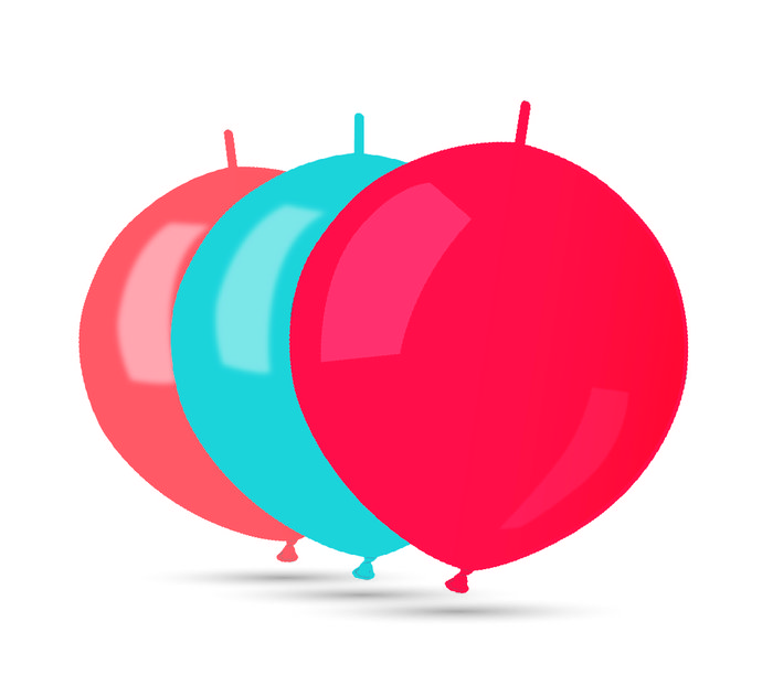 GLOBOS 32 CM Ø BOLSA 50 UNIDADES GUIRNALDA