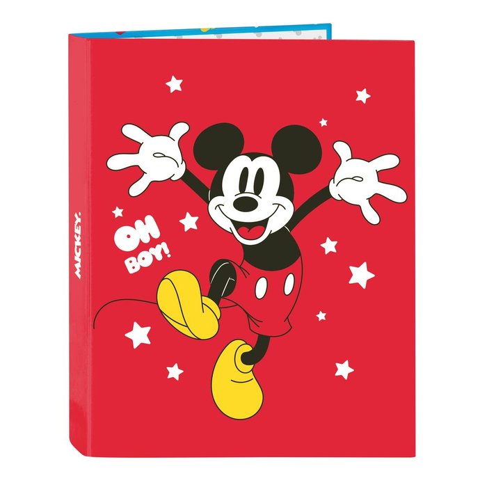 CARPETA FOLIO 4 ANILLAS MIXTAS MICKEY MOUSE