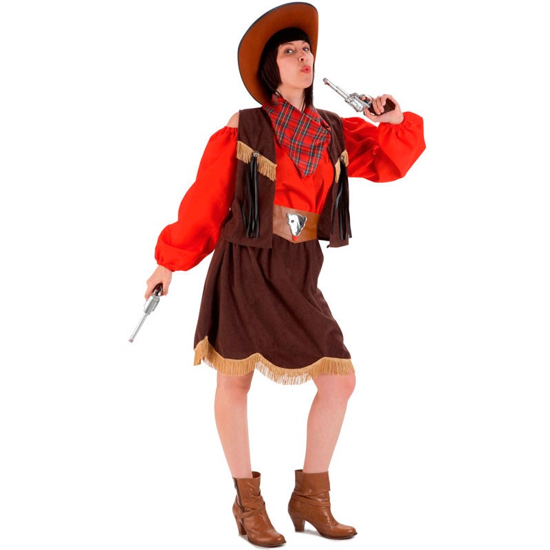 DISFRAZ VAQUERA LUJO T.M.
