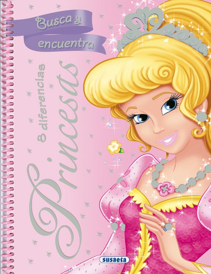 PRINCESAS 8 DIFERENCIAS BUSCA Y ENCUENTRA