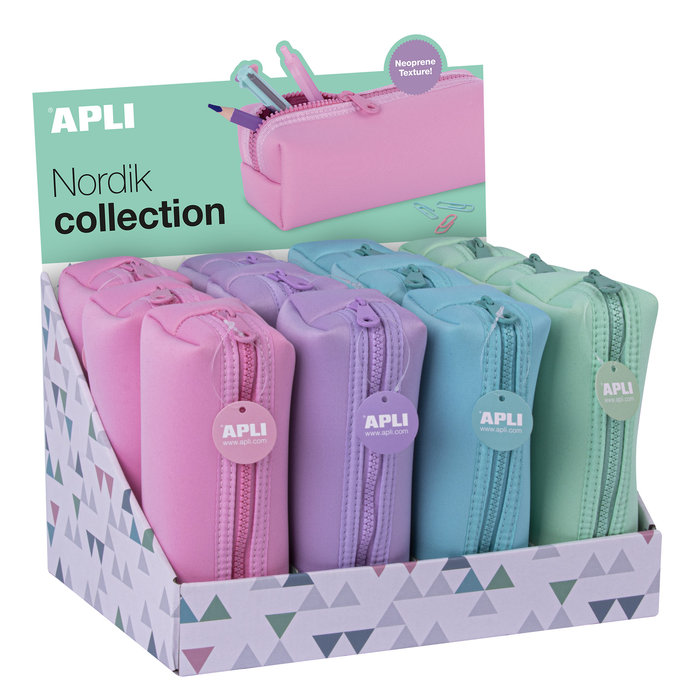ESTUCHES RECTANGULARES NEOPRENO NORDIK 12 UNIDADES