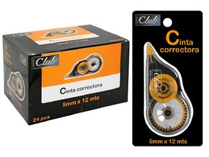 CORRECTOR CINTA OFFICE CLUB 12M