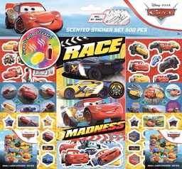 [5949043753410] SUPER SET DE 500 PEGATINAS DE CARS NUEVA ED