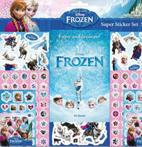 [8595593806549] SUPER SET DE 500 PEGATINAS DE FROZEN