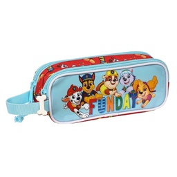 [8412688511945] PORTATODO DOBLE CON ASA PAW PATROL FUNDAY