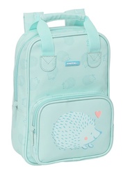 [8412688509638] MOCHILA INFANTIL CON ASAS FACIL LIMPIEZA PREESCOLAR ERIZO