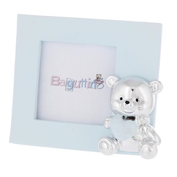 [3000000079331] MINIPORTAFOTO 5X5 OSO CON CORAZON - AZUL CL